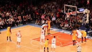 JR Smith free throws during the 2013 playoffs vs Indiana Pacers