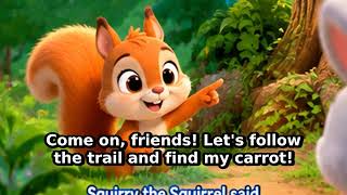 Benny Bunny's Missing Carrot 🥕🐰| Funny Cartoon story for Kids | Kid's Adventure .           
