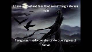 Iron Maiden - Fear of the dark with lyrics and traslation to spanish