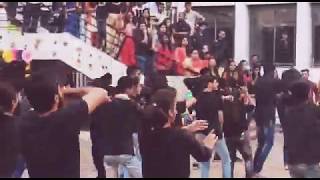 Kala chashma |Amar Arshi,Badshah and Neha kakkar Flashmob Dance at ABMSP College of Engineering