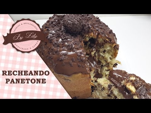 Como rechear panetone | Panetone trufado