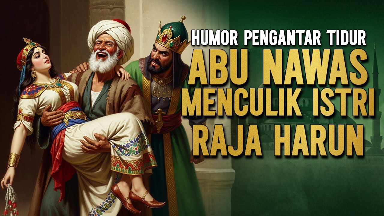 ABU NAWAS MENCULIK ISTRI RAJA || CERITA LUCU PENGANTAR TIDUR