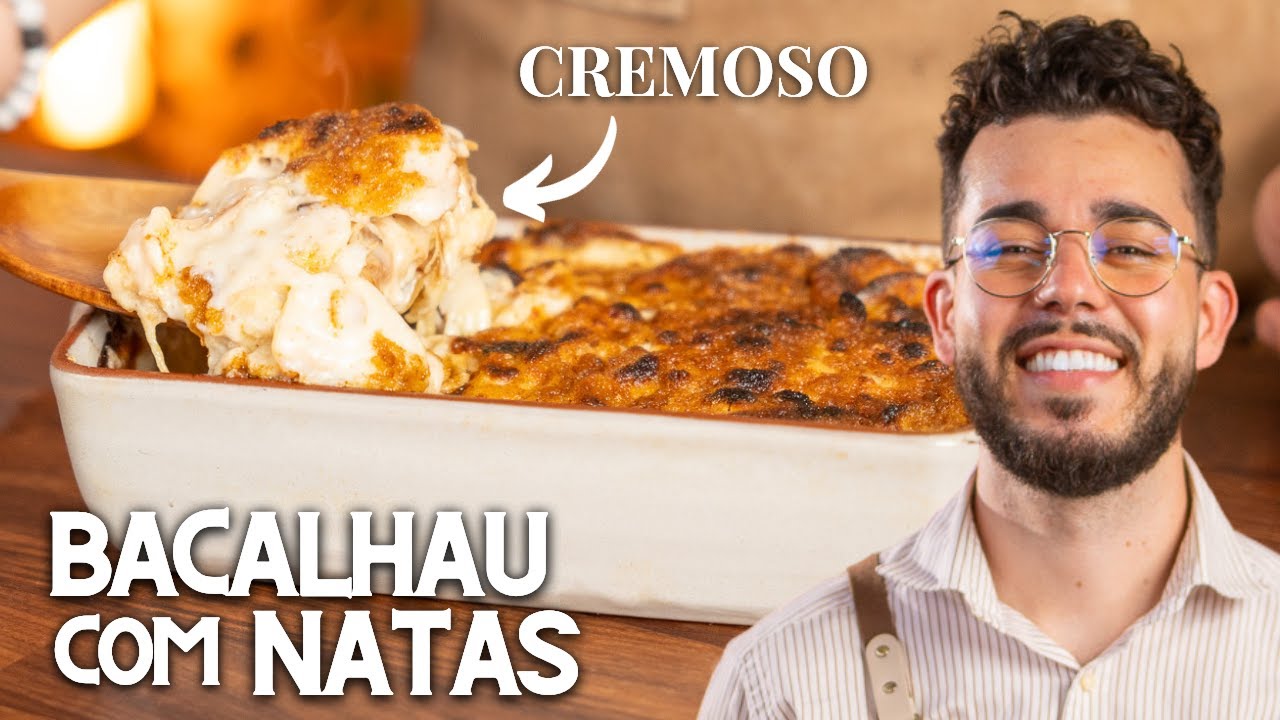 Receita PERFEITA de BACALHAU com NATAS!