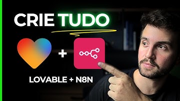 Crie APLICATIVOS com AGENTES DE IA usando LOVABLE + N8N (Muito Fácil!)