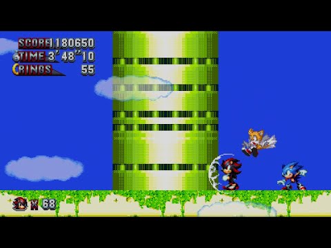 Bandit, the guy on Game Jolt: Mecha sonic in sky sanctuary