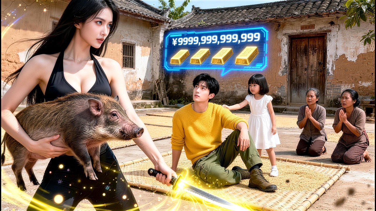 एक हाथ से सूअर काटने वाली लड़की ने मूर्ख से शादी की, पर पति निकला सुपरपावर वाला!बनना सुपर रिच