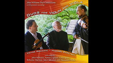 John Williams #90 - Duo Concertante for Violin and Viola Mov. III - Allegro