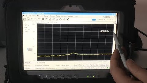 Keysight FieldFox N9918A vs Tektronix RSA507A Sweep Speed Comparison