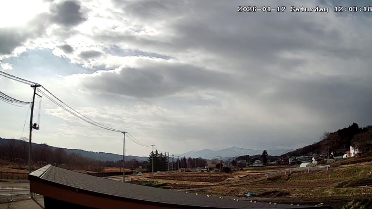 宮城県柴田郡川崎町小野湯田ライブカメラ Miyagi Shibata Live camera.world.cam