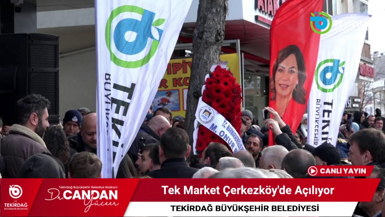 Tek Market Çerkezköy'de Açılıyor