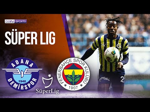 Adana Demirspor vs Fenerbahce | SÜPER LIG HIGHLIGHTS | 2/2/2023 | beIN SPORTS USA