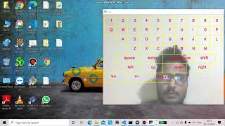 Virtual Mouse and Keyboard using OpenCV