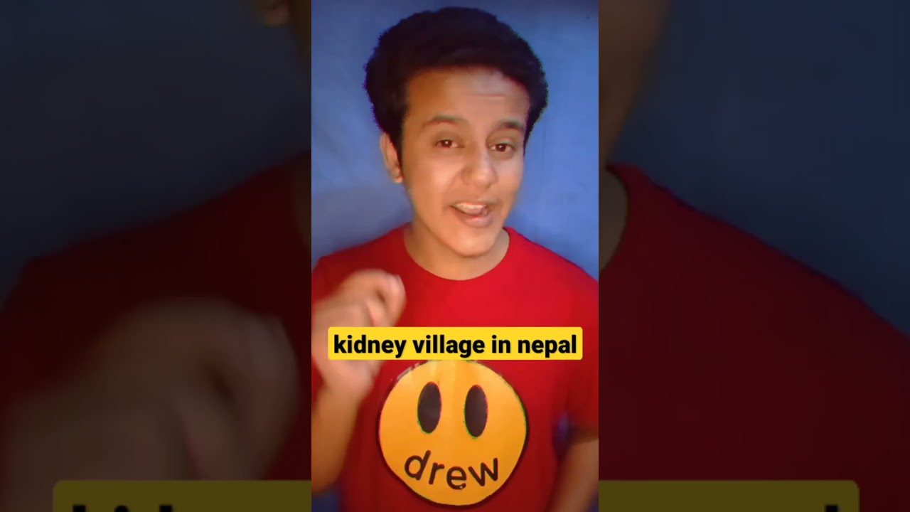kidney village in nepal 😳|| 