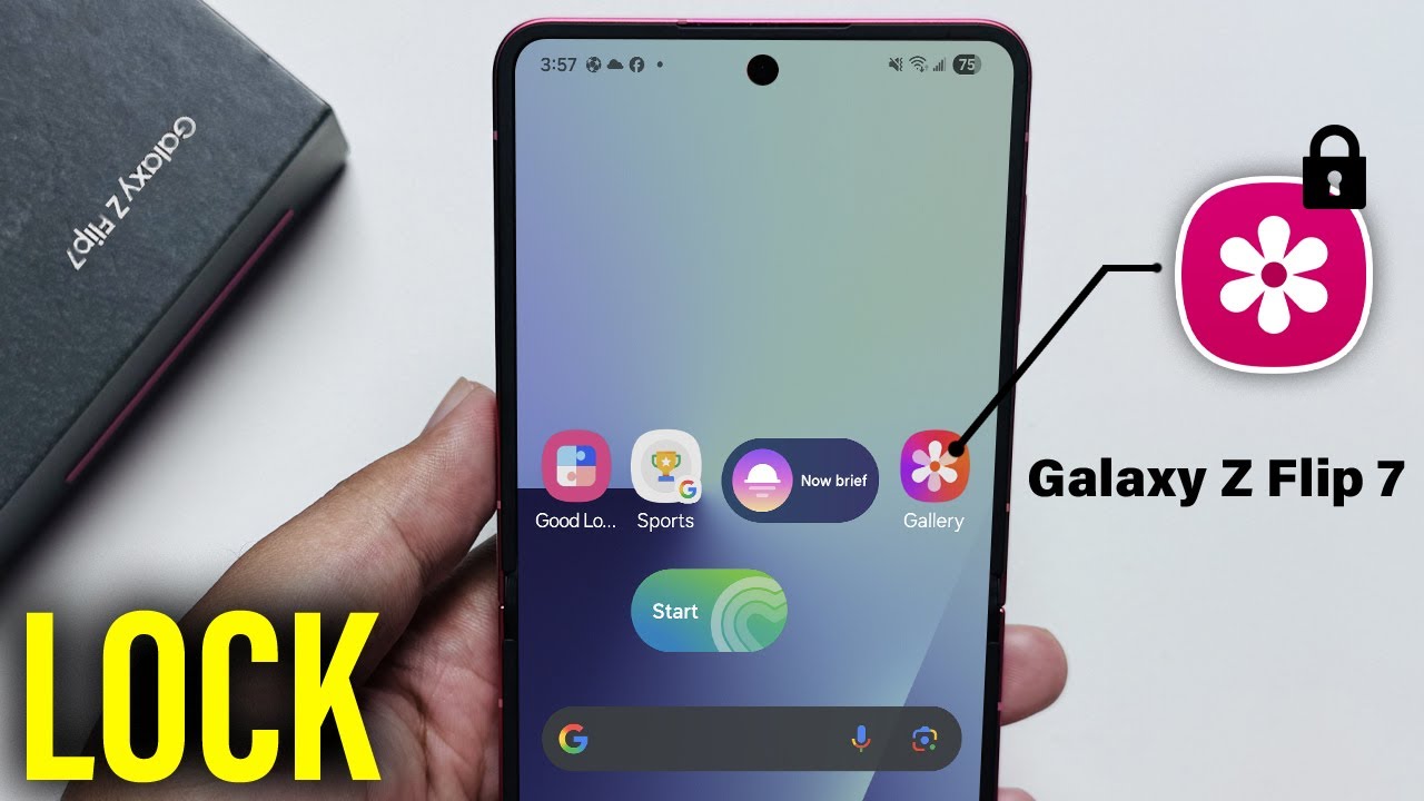 How To Lock photo Gallery On Samsung Galaxy Z flip 7 - Full Guide