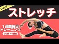 【毎日5分】痩せるストレッチで全身を細くする日曜！朝や寝る前に体を柔らかくする【ライザップ1週間追い込みトレーニング】