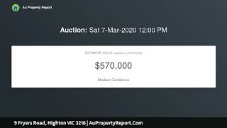 9 Fryers Road, Highton VIC 3216 | AuPropertyReport.Com