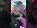 Sunrise picket with OPSEU