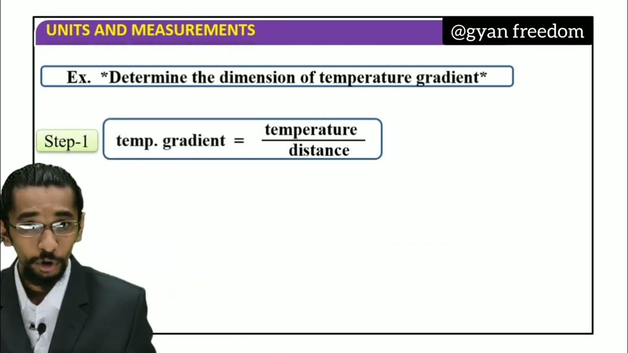 How To Find Dimensions Of Temperature Gradient jee neet viral how-to-find-dimensions-of-temperature-gradient-jee-neet-viral