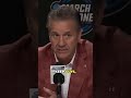 Is John Calipari throwing shade at UK 💰 Arkansas v. UK #basketball #NIL