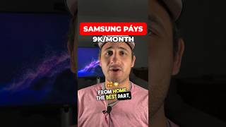Celebrity Samsung Pays $9K Per Month To Work From Home #shorts #makemoneyonline #workfromhomejob #sidehustle Net Worth
