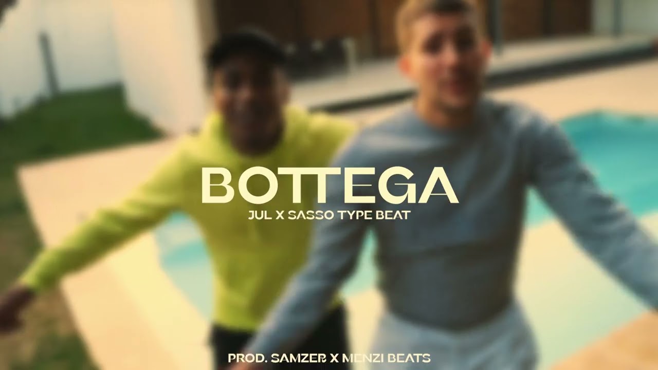 Sasso x JUL Type Beat "BOTTEGA" | Instru Rap Club 2022 (Prod. SAMZER x Menzi)