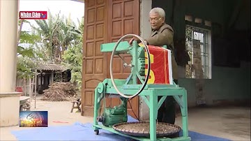 Máy bóc vỏ lạc