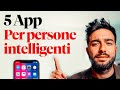 Le 5 migliori App per la tua crescita personale (e professionale).