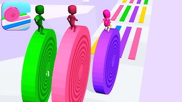 LAYERS ROLL 👸🙆‍♂️💋 Gameplay All Levels Walkthrough iOS, Android New Game Update Max Level 10-11LL