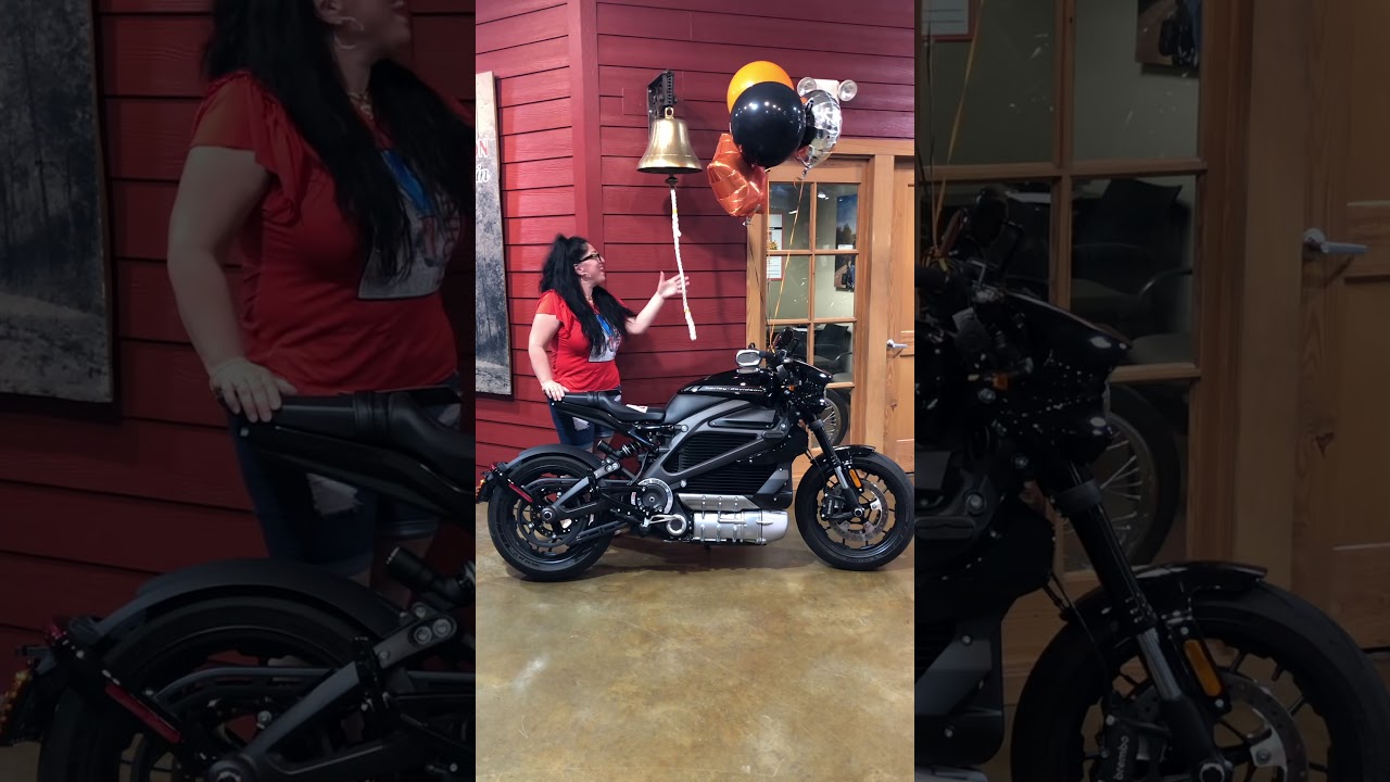 Congratulations to Rosa on Winning a BRAND NEW 2020 Harley-Davidson LiveWire!