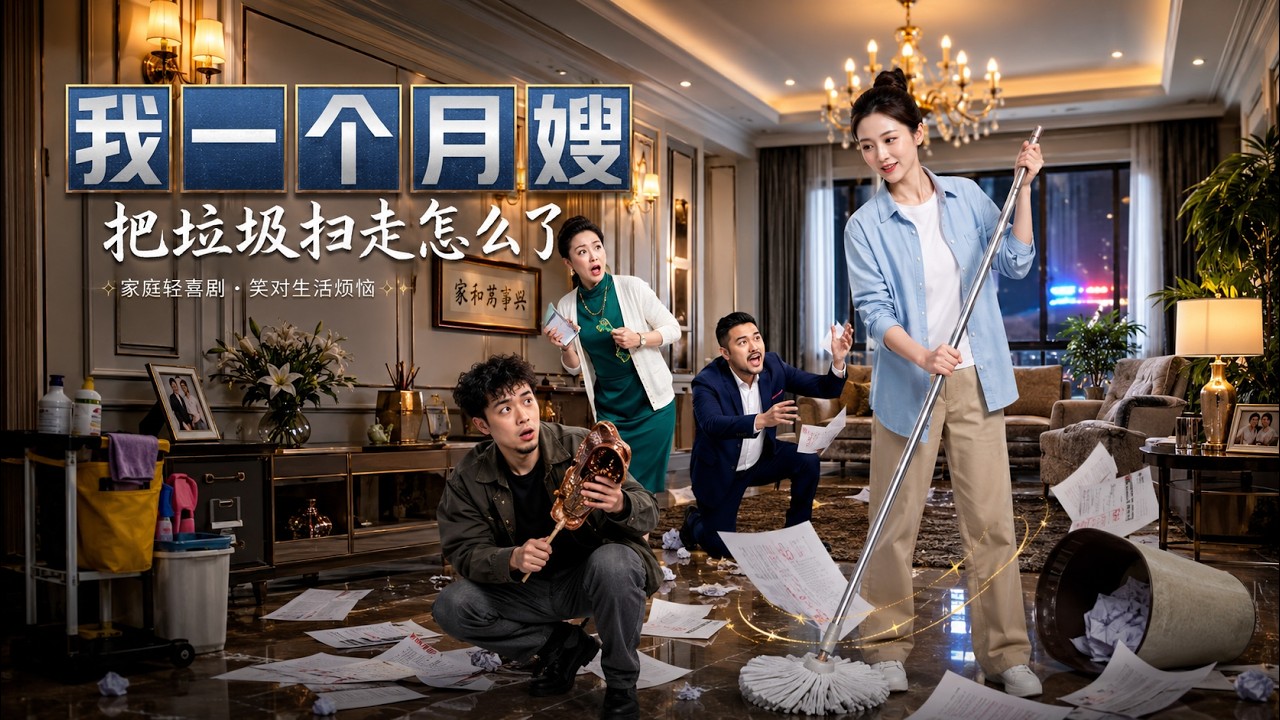 我一個月嫂，把垃圾掃走怎麼了