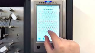 Power Search on the ecos control unit