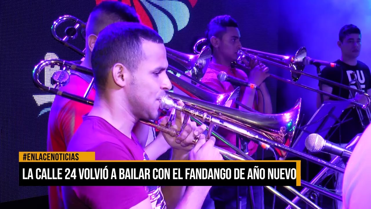 la calle 24 volvió a bailar con el fandango de año nuevo