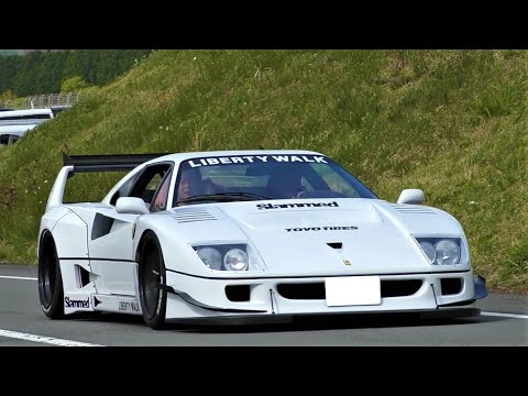 デーモンキングオート LBWKフェラーリF40 ガルウイング LBWK