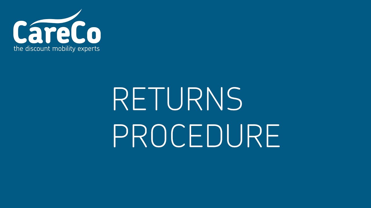 CareCo Product Returns  Policy - YouTube
