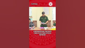 Trình độ của Chỉ huy trưởng Ban Chỉ huy quân sự cấp xã | THƯ VIỆN PHÁP LUẬT