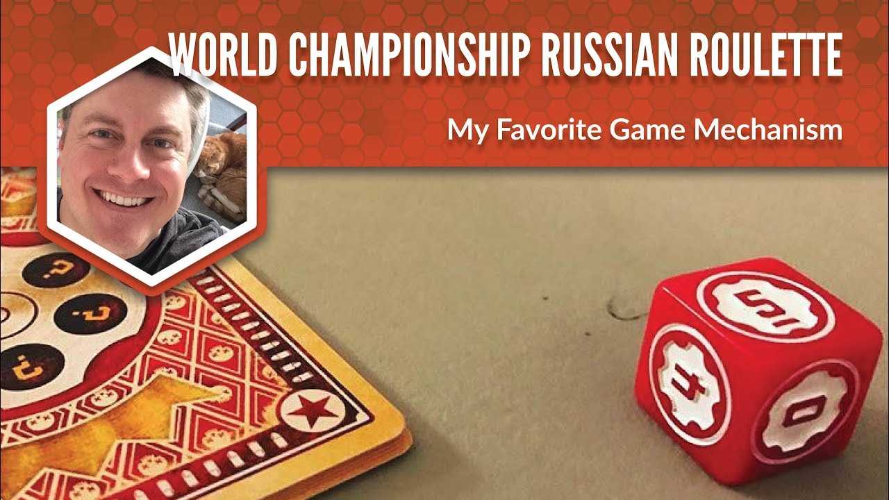 Russian Roulette Board Game 