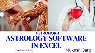 Astrology Software in Excel screenshot 1
