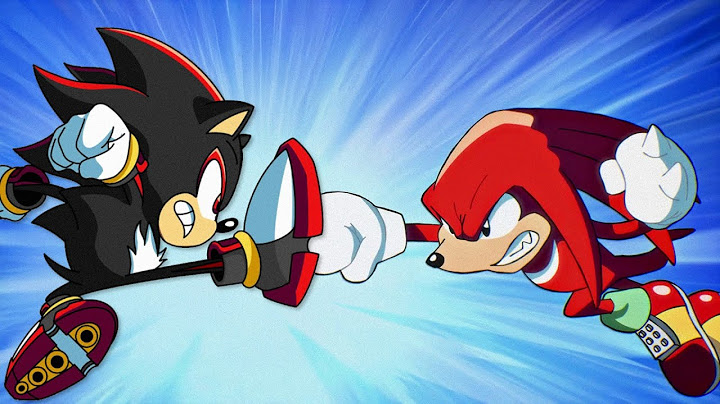 Sonic X Shadow Origins