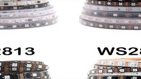WS2812B WS2811 WS2813 WS2815 5050 RGBIC Smart LED Strip WS2812 Individually Addressable IC 30/60/144