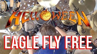 HELLOWEEN - EAGLE FLY FREE - DRUM COVER | AGE 14