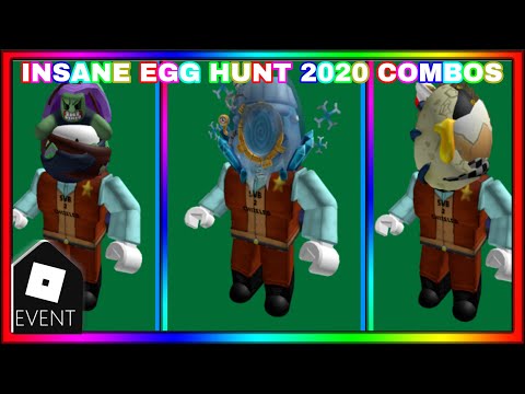 Roblox Egg Hunt Combos 2020 And 2019 Crossover Edition Event Youtube - egg hunt 2019 roblox egg combos