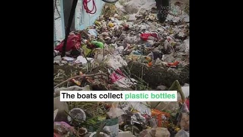 Innovative floating trash collectors to clean rivers