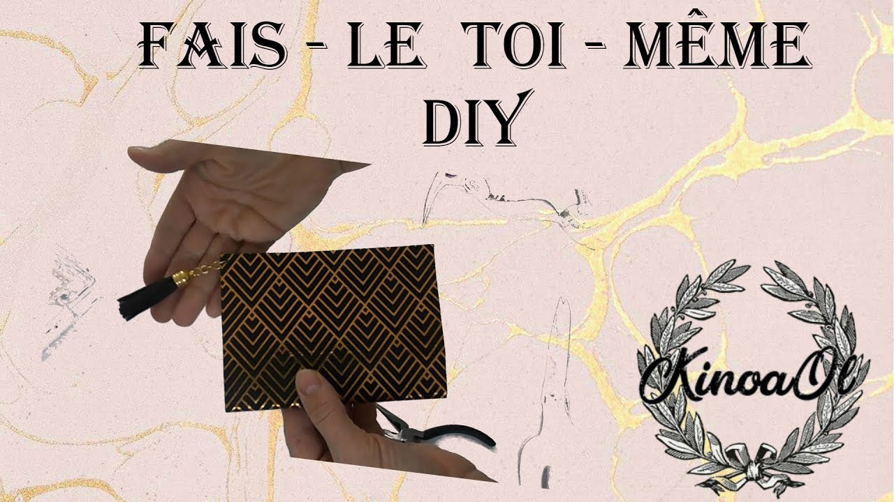 DIY / Créer/  Porte-monnaie en brique de Lait   **KinoaOl**