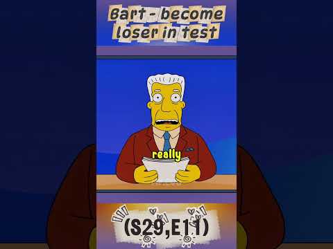 Simpsons take intelligence test #simpsons | Simpsons Funny Moments | #thesimpsons #cartoon #funny