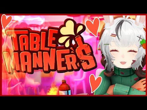 【TableManners】Honey~一起共聚午餐吧~【#兔苺研究冊】