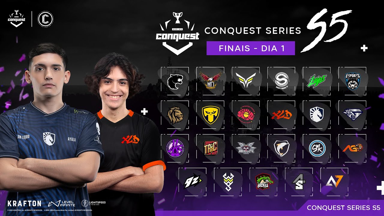 [PTBR] CONQUEST SERIES 5° EDIÇÃO | FINAIS DIA 1 - YouTube