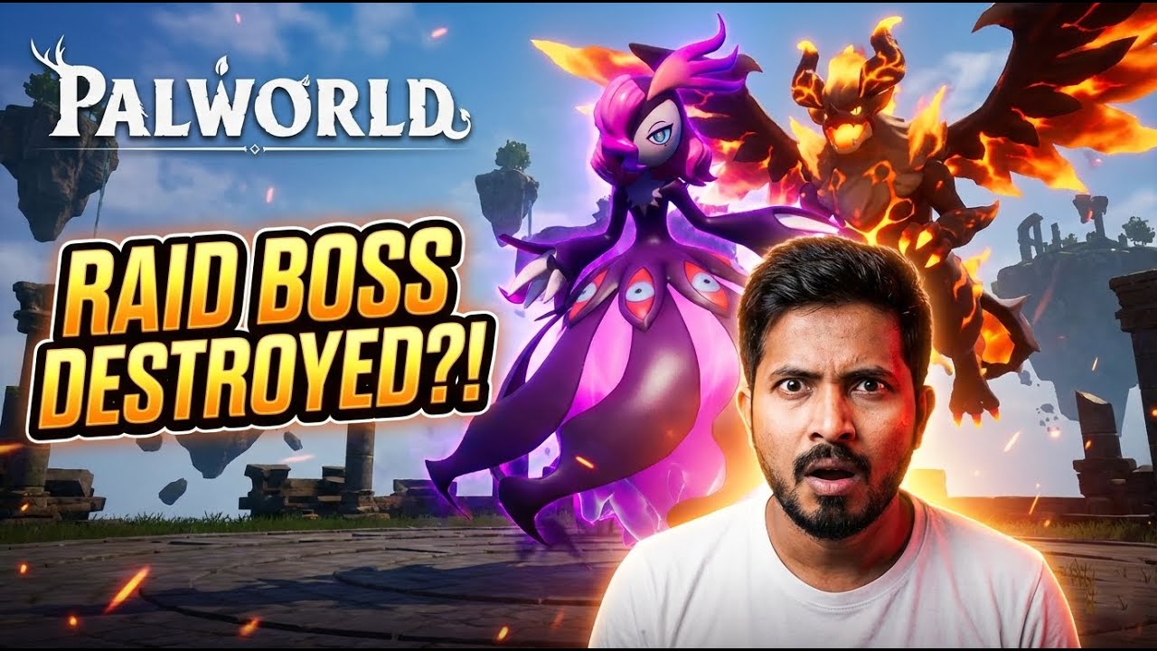 PALWORLD LIVE — Raid Boss Fights, Exploration & Multiplayer Adventure