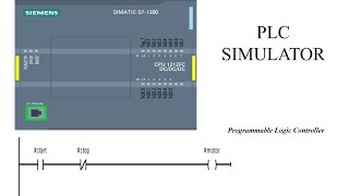 Ladder logic simulation with online PLC simulator#plc #siemens #simulator #logicgate