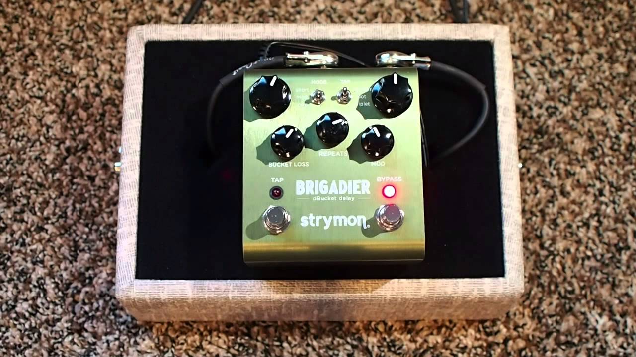 ギター strymon BRIGADIER dBucket delay Strymon Brig Multi-voice dBucket Delay Pedal | Sweetwater