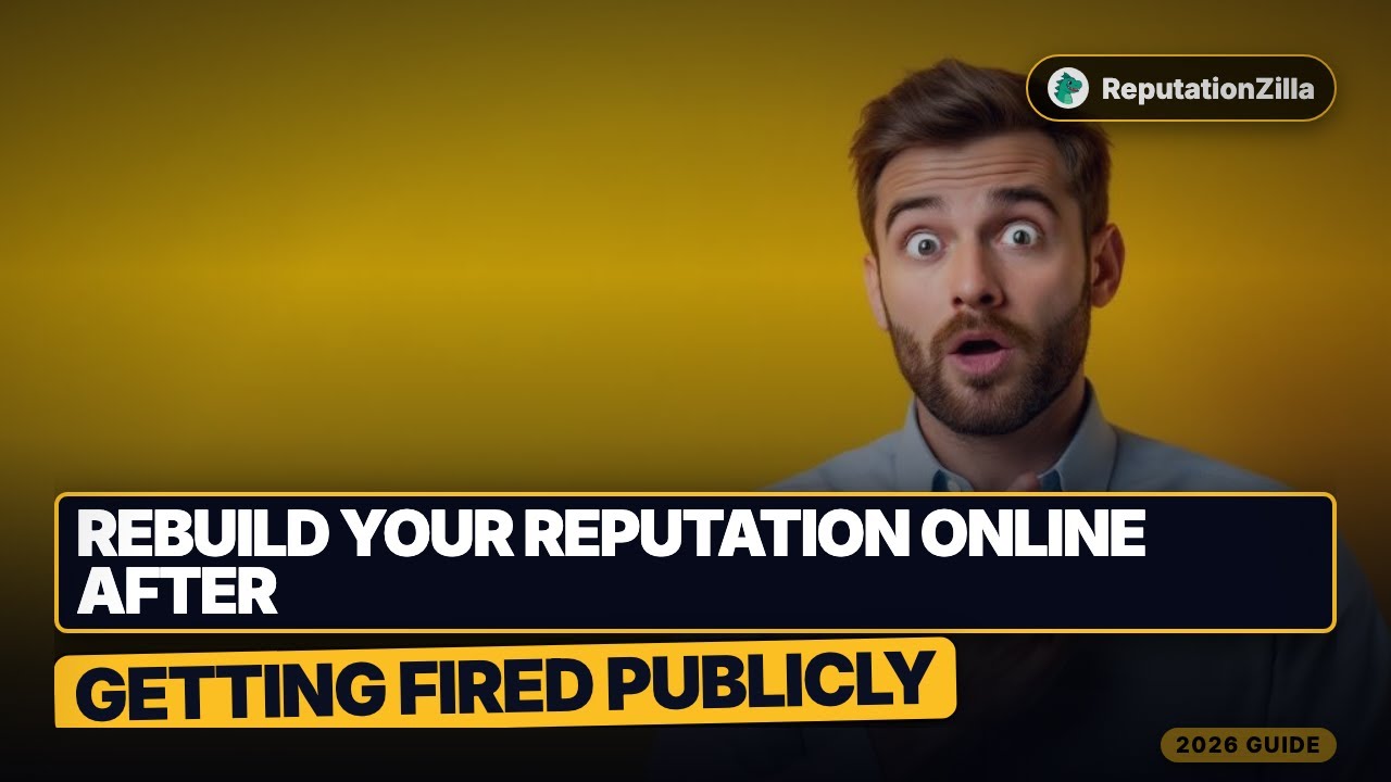 How to Rebuild Your Reputation Online After Getting Fired Publicly in 2026
